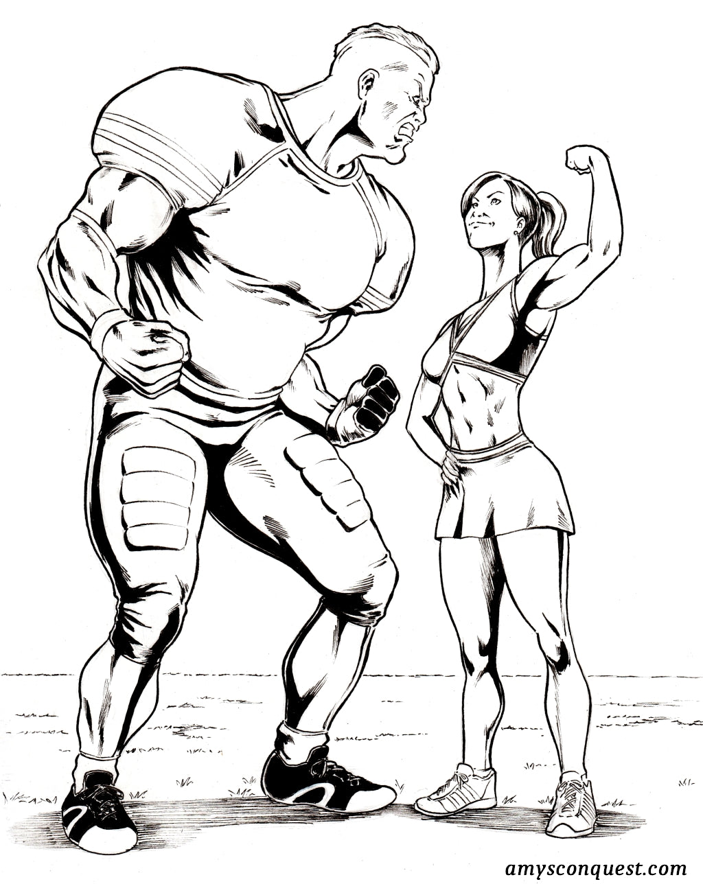 You Guys Hit Like A Bunch Of Girls