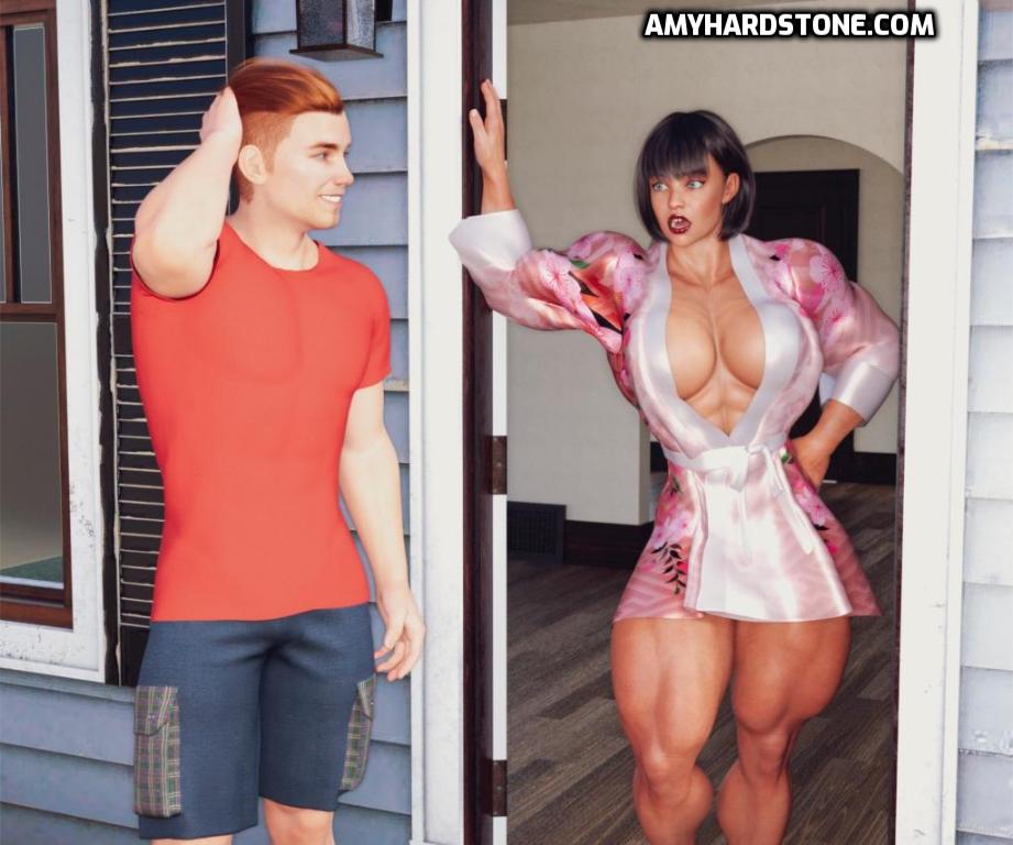 MUSCLE MILF'S SURPRISE NEW CLIENT