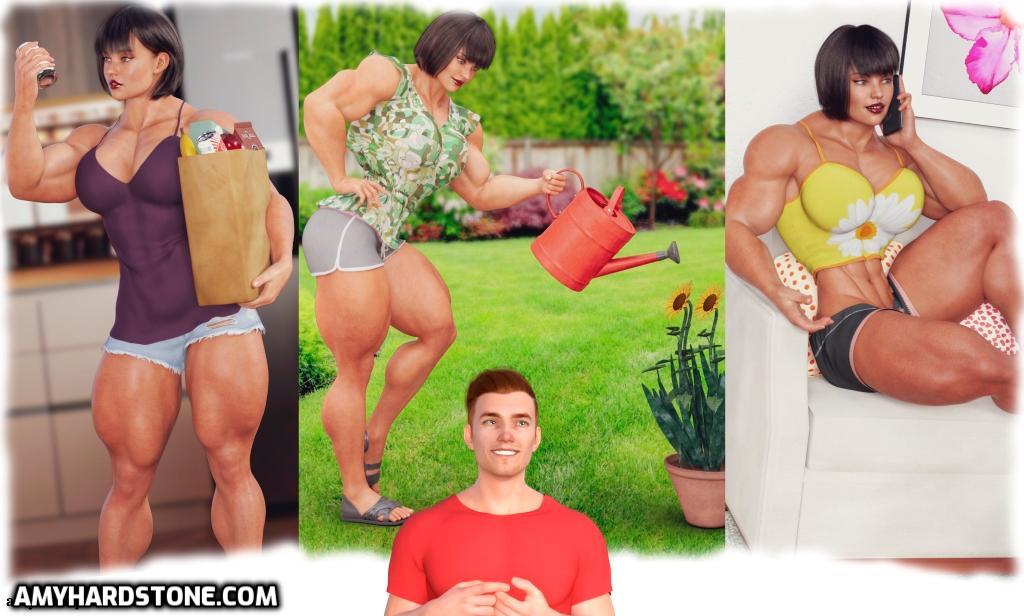 MUSCLE MILF'S SURPRISE NEW CLIENT