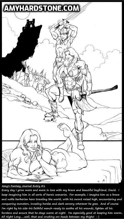 Amy's Conquest: 2016 Folio (Amy's Fantasy Journal)